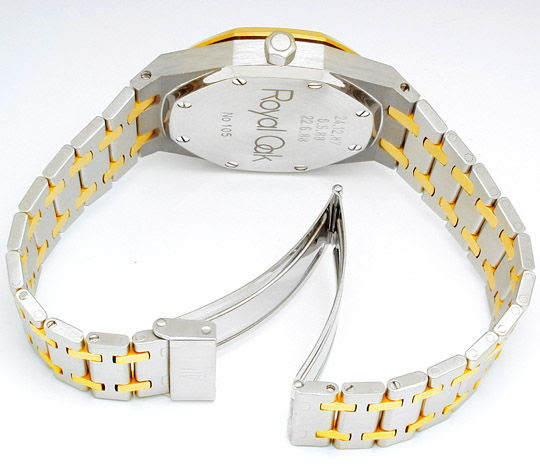 Originalfoto ORIG. HR AP ROYAL-OAK ST/G DAT,W-TAG! 15.300€ PORTOFREI