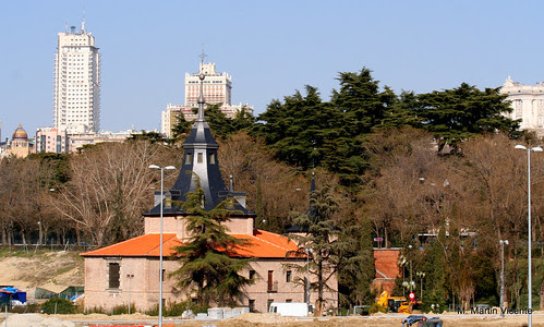 Panorama desde el Puente de Segovia, Madrid