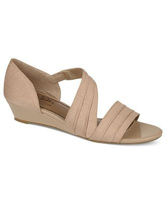 Life Stride Shoes, Yodelet Wedge Sandals - Macy's