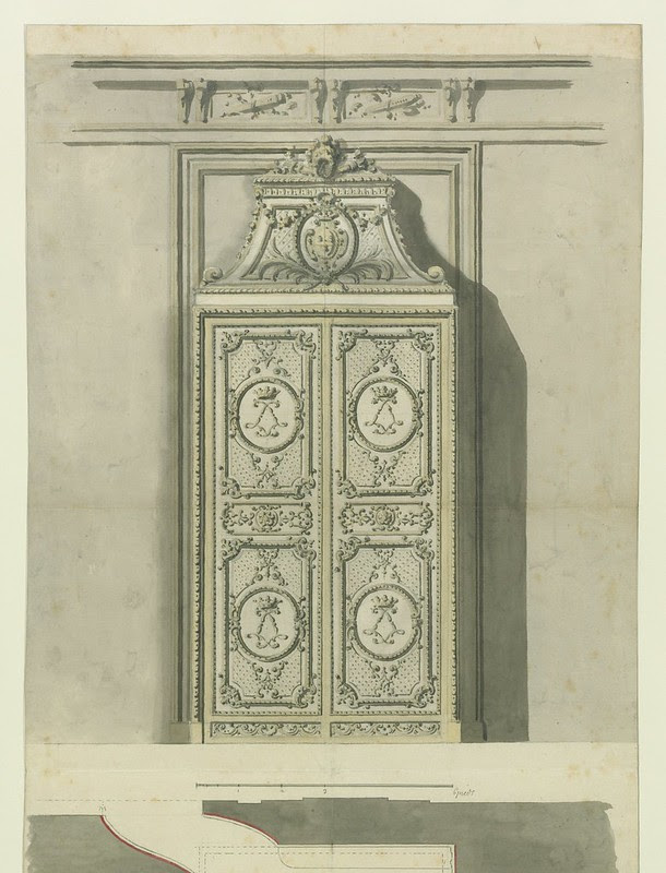 design from the Robert de Cotte architectural collection of 18th c. France