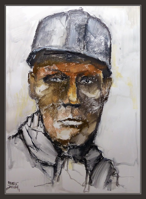 MINEROS-PINTURA-MINAS-MINERO-RETRATO-PINTURAS-MINERIA-PINTOR-ERNEST DESCALS