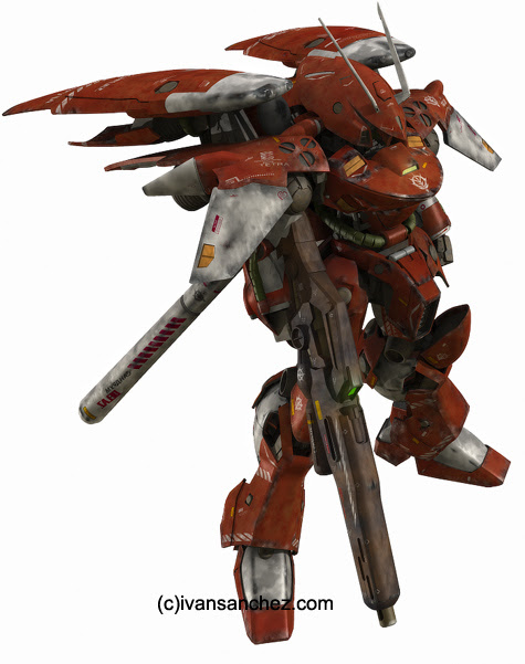 mobile suit gundam gerbera tetra 0083 custom J 3d mesh cg sandrum bonds of the battlefield senjo no kizuna 