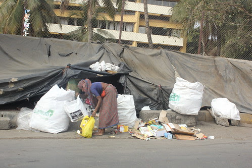 The Ragpickers Slum Colony On The Highway by firoze shakir photographerno1