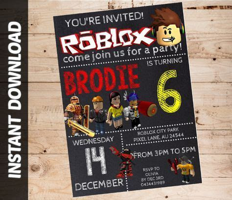  roblox birthday card professionally printed and personalised to your needs