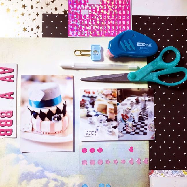 Clear the Desk online scrapbooking class