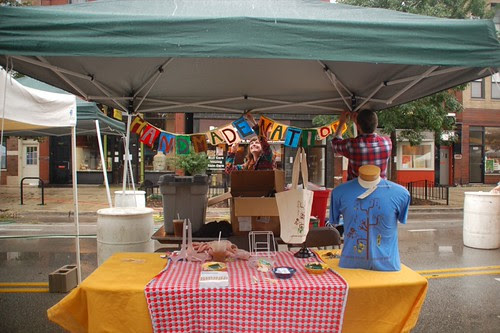 Renegade Chicago: setting up (pre-tarp)