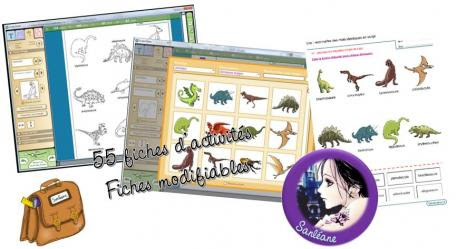 Les dinosaures : activités pour le cycle 2 - Génération 5