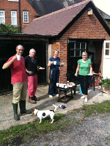 Bacon butties and coffee
