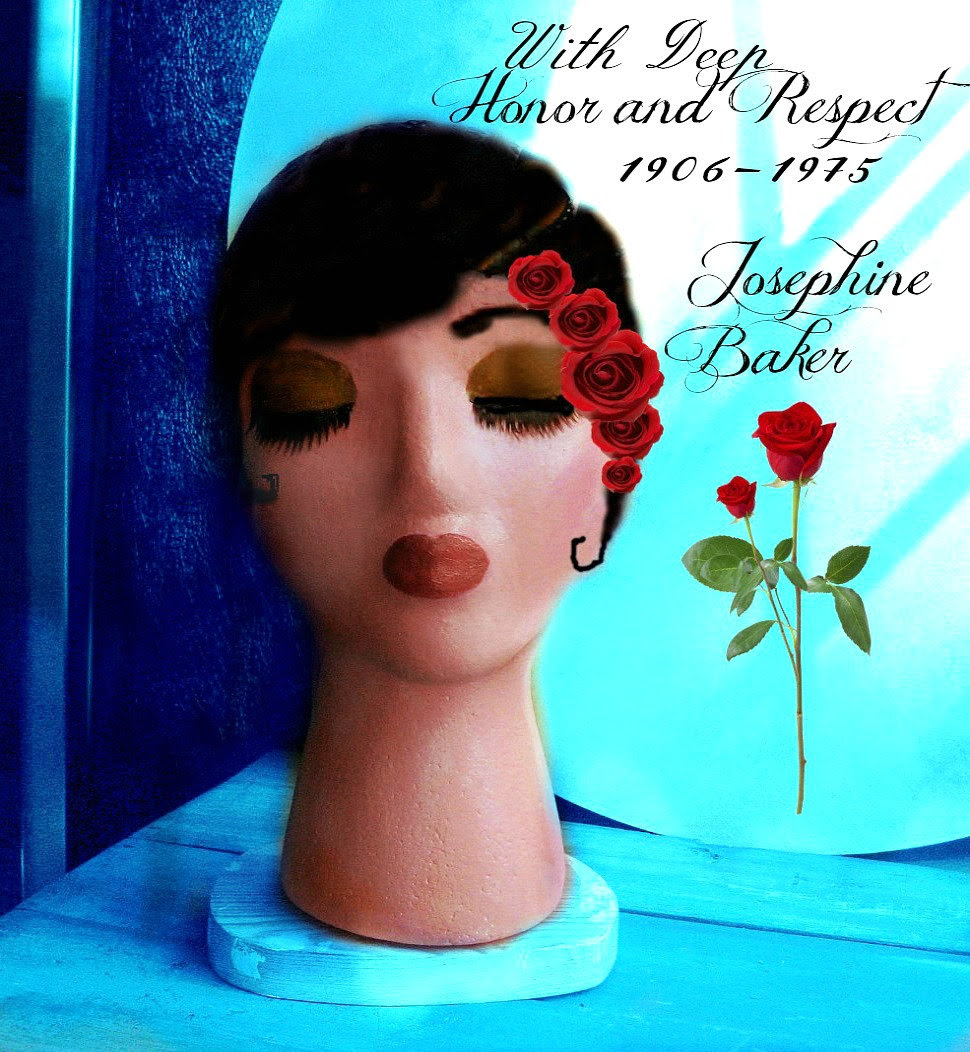 Art Sculpture Josephine Baker Black African by TrudysPaintedLadies