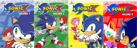 Sonic X Tv Show Collectible Media Page