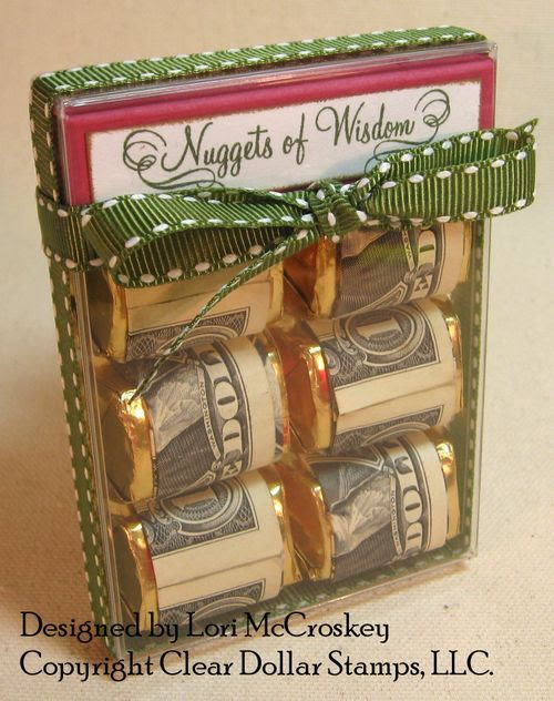 Tutorial on creative ways to give money as a gift