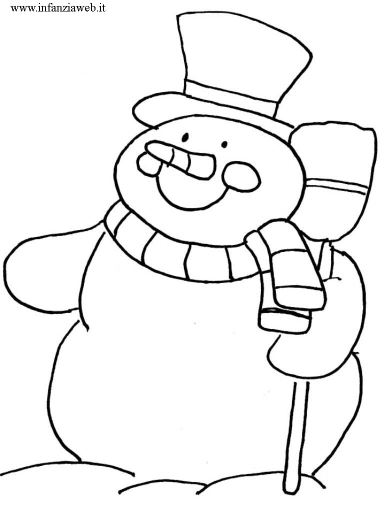 Stampa Pupazzo di neve