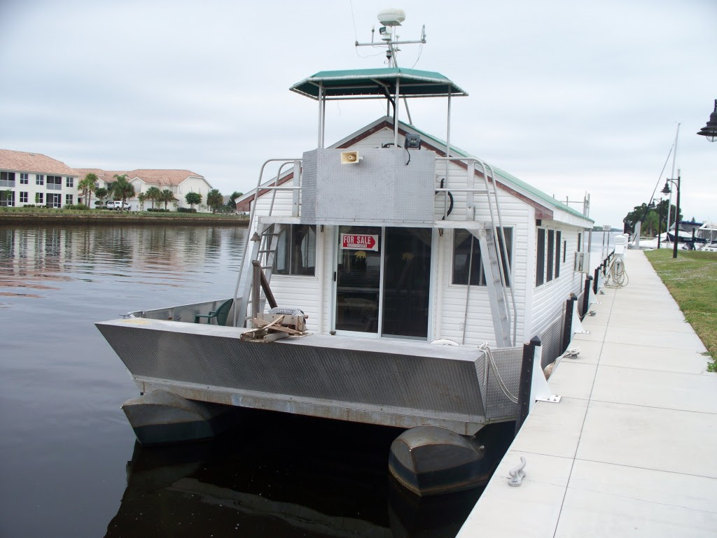 Pontoon House Boat for Sale in SW Florida (SOLD)