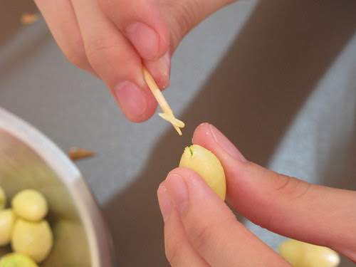Barley and beancurd dessert with Ginkgo