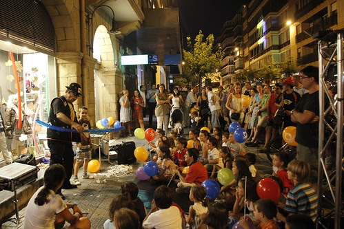 Jornada nocturna del comercio en Getxo