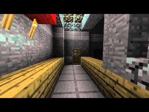 First Level of Duke Nukem 3D in Minecraft