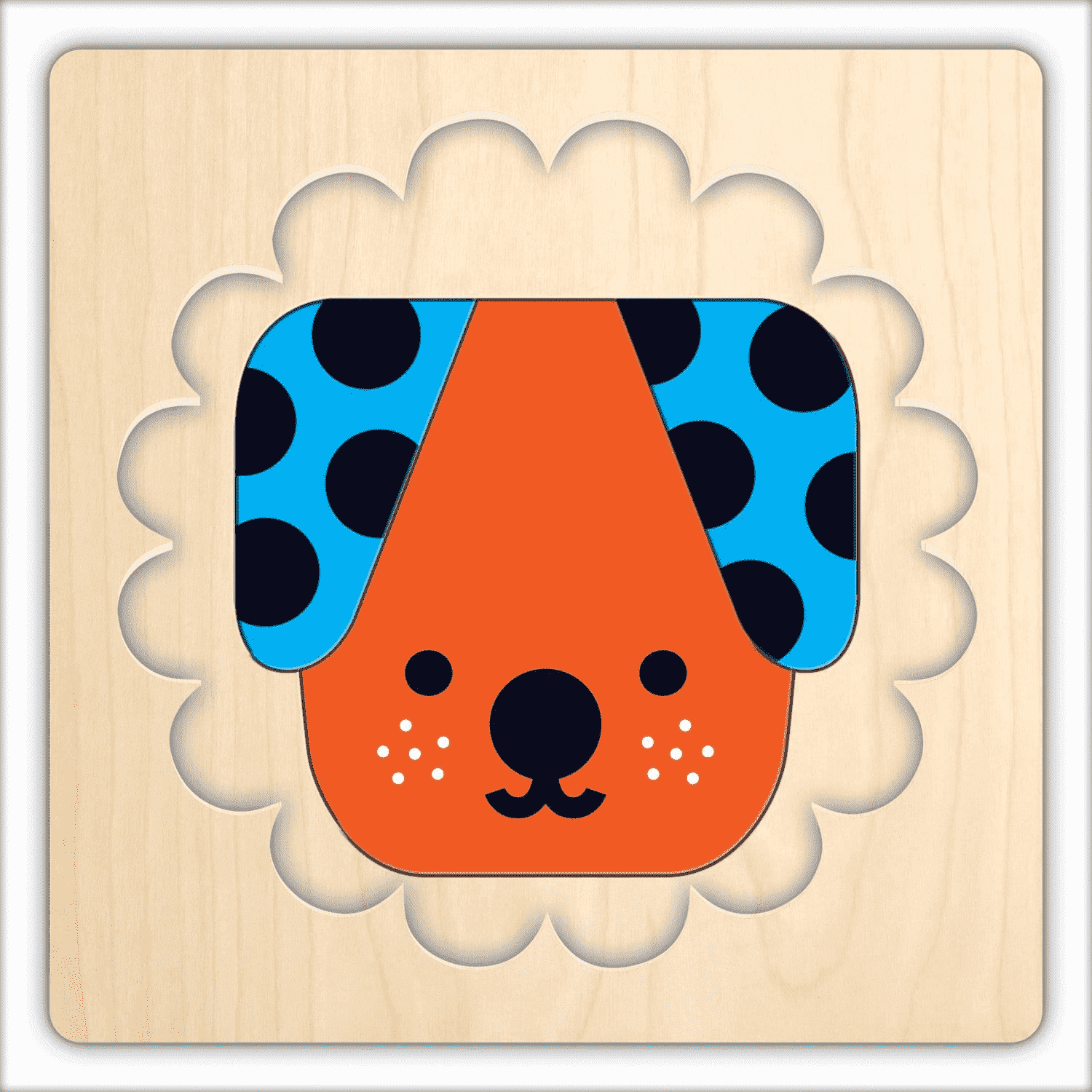 Download Buy Mudpuppy - 4 Layer Wooden Puzzle - Animal Face