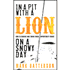 527151: In a Pit with a Lion on a Snowy Day