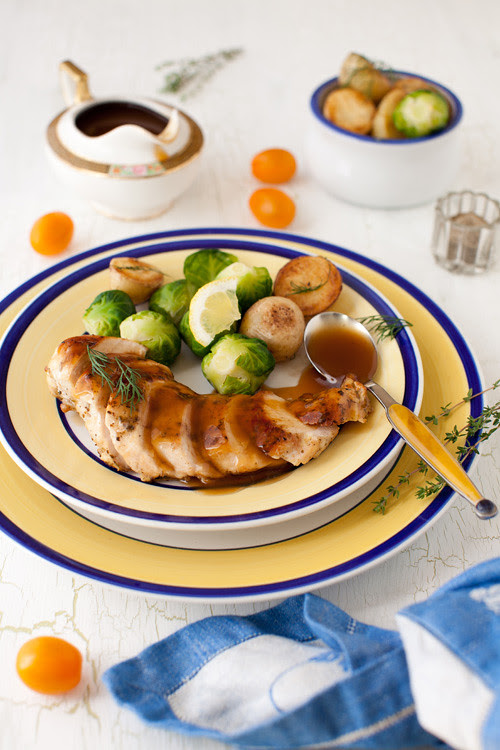 Roasted Chicken and Gravy 2
