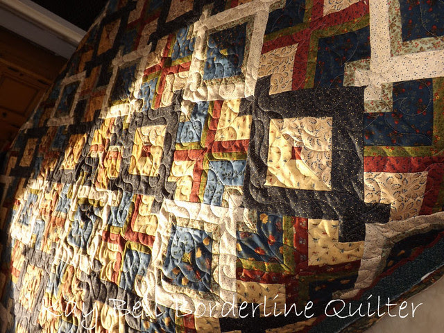 Jenny's quilt with Happy Times Panto