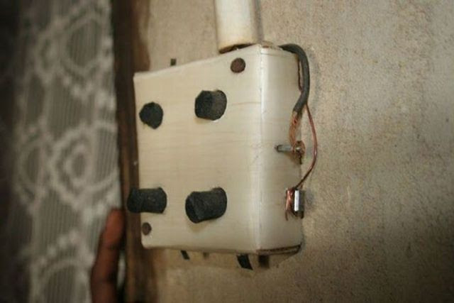 Young African Built Windmills from Garbage