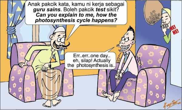 Kumbang Jingga: Lawak BI di sekolah