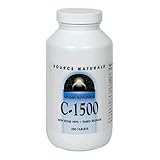 Source Naturals Vitamin C-1500 with Rosehips 1500mg Time Release, 250 Tablets