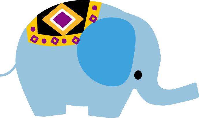 ぞう ゾウ イラスト 無料イラストフリー素材