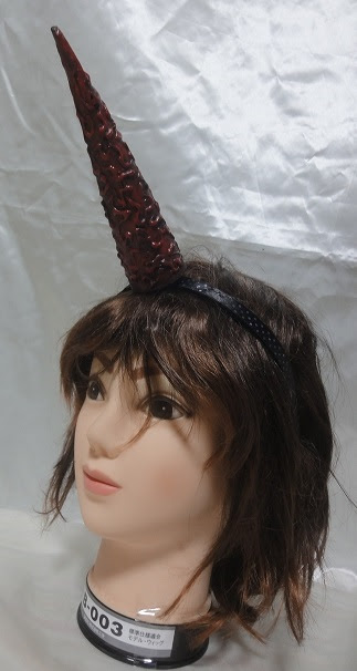 鬼の角の作り方 型紙付き コスプレ造形の作り方と型紙のサイト ギャクヨガ 作例400種以上公開 武器 防具 小道具等