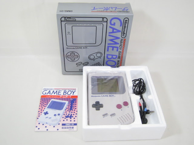 ゲームボーイ各種 本体 周辺機器 中古ゲーム買取 各種ゲーム機 ネオジオ ファミコン セガサターン Pcエンジンなどレトロゲーム 値段相場 ゲームボーイ Dmg 01 Gameboy 本体