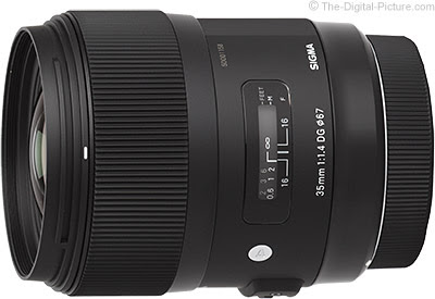 Used Sigma 35mm f/1.4 DG HSM Art Lens for Canon (9+) - $739.95 Shipped (Compare at $899.00 New)