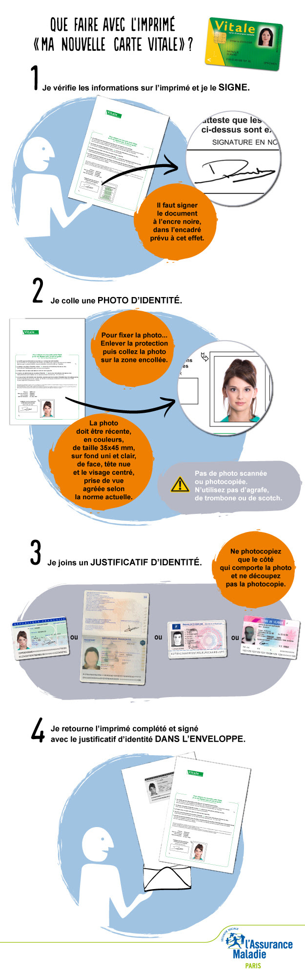 Vous avez reçu l'imprimé "ma nouvelle carte vitale ...