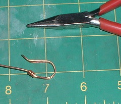 shawl pin process copper