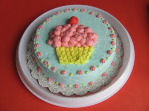 Wilton Cake Decorating Basics Class Cake