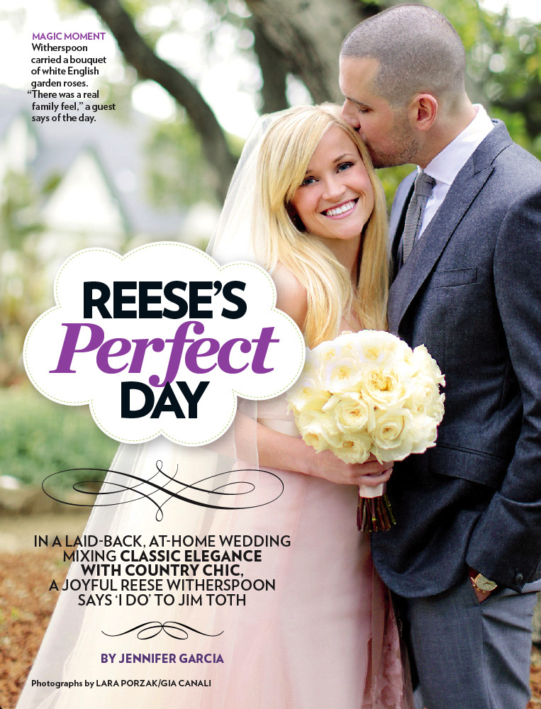 reese witherspoon pink wedding dress images. We loved Reese Witherspoon#39;s