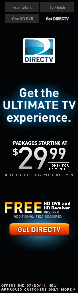 DIRECTV - Packages start as low as $29.99/mo.