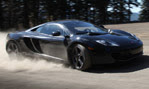 2011 McLaren MP4-12C blue front view