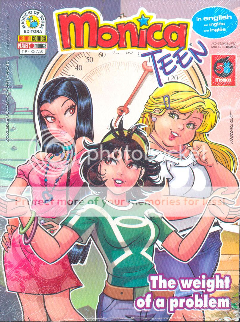 Revistas Turma Da Monica Jovem Monica Teen Inglês Espanhol 