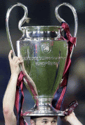 FC Barcelona Players Celebrate Champion League Triumph