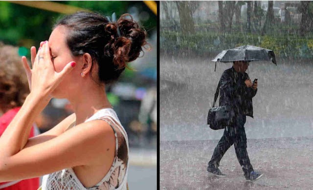 Onamet prevé temperaturas calurosas y lluvias débiles para este lunes