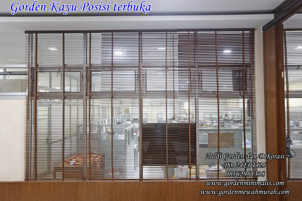 Gorden kayu murah Tirai Kayu Krey kayu wooden blind Gorden kayu murah Tirai Kayu Krey kayu wooden blind