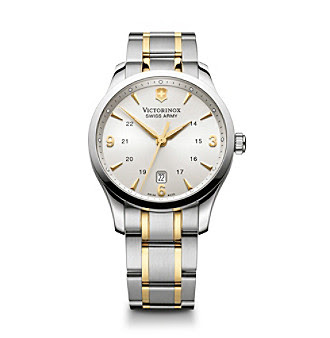 VictorinoxÂ® Swiss ArmyÂ® Men's Alliance Watch - Silver/Gold
