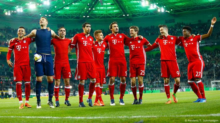 Deutschland Borussia Mönchengladbach v Bayern München (Reuters/T. Schmuelgen)