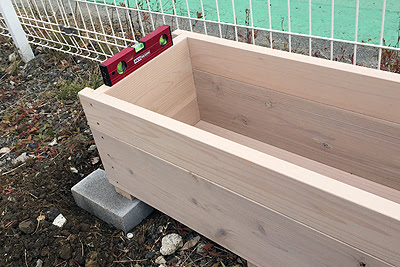 楽しいdiy プランター付ウッドフェンスを設置しました Monotone Blog