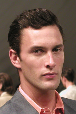 Short Hair Style with Gel, brunette