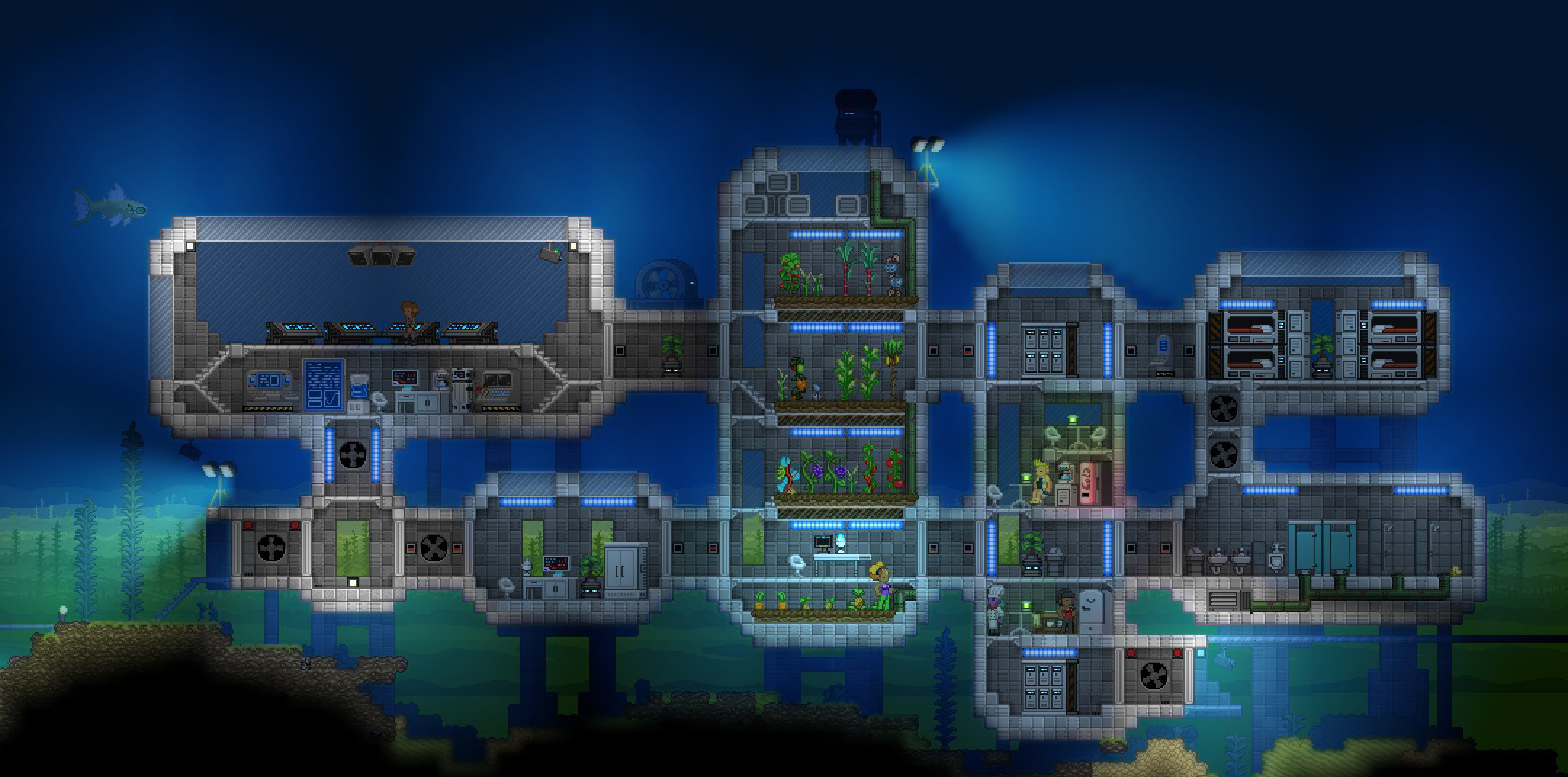 I built an underwater airlock. Probably not that amazing 