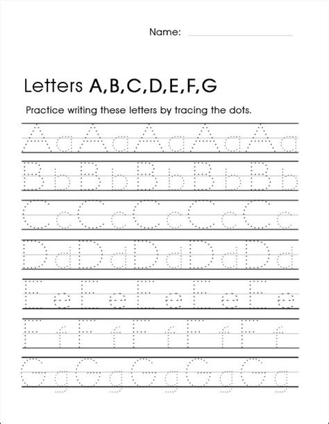  kindergarten handwriting worksheets best coloring pages for kids