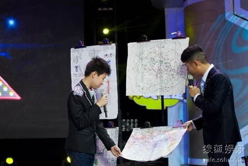 中国少年派 六年级小学生默画人体解剖图 搜狐娱乐