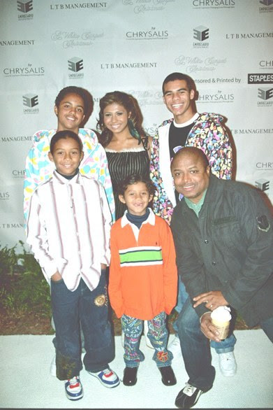 randy jackson jackson 5 kids. Randy with his kids, Randy Jr,