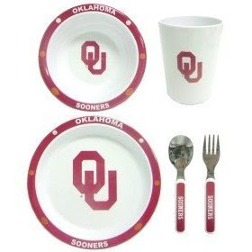 Oklahoma Sooners Children's Dinner Set